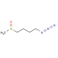 155185-01-6 (R)-1-Azido-4-(methylsulfinyl)-butane chemical structure