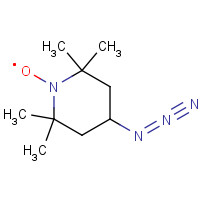 63697-61-0 4-Azido-2,2,6,6-tetramethyl-1-piperidinyloxy chemical structure