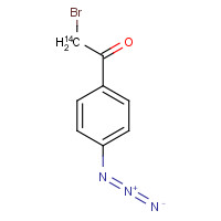 57122-94-8 p-Azidophenacyl Bromide-1-14C chemical structure
