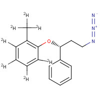 1217603-70-7 (R)-3-Azido-1-phenyl-1-(2-methylphenoxy-d7)propane chemical structure