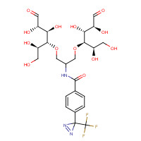 129461-18-3 2-N-[4-(1-Azitrifluoroethyl)benzoyl]-1,3-bis-(D-mannos-4-yloxy)-2-propylamine chemical structure