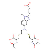 956344-34-6 Bendamustine Bis-mercapturic Acid chemical structure