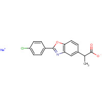 51234-28-7 Benoxaprofen chemical structure