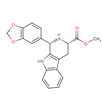 171596-43-3 (1S,3S)-1-(1,3-Benzodioxol-5-yl)-2,3,4,9-tetrahydro-1H-pyrido[3,4-b]indole-3-carboxylic Acid Methyl Ester chemical structure