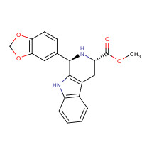 171596-44-4 (1R,3S)-1-(1,3-Benzodioxol-5-yl)-2,3,4,9-tetrahydro-1H-pyrido[3,4-b]indole-3-carboxylic Acid Methyl Ester chemical structure