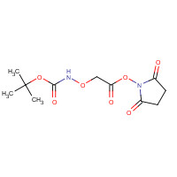 80366-85-4 t-Boc-aminooxyacetic Acid N-Hydroxysuccinimide Ester chemical structure
