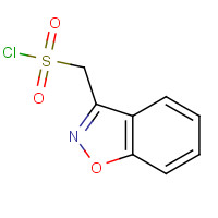 73101-65-2 Benzo[d]isoxazol-3-yl-methanesulfonyl Chloride,technical grade chemical structure