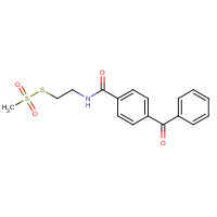 887352-65-0 Benzophenone-4-carboxamidoethyl Methanethiosulfonate chemical structure