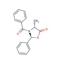 118995-17-8 (2S,4R)-3-Benzoyl-4-methyl-2-phenyl-5-oxazolidinone chemical structure