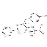 76264-09-0 N-(N-Benzoyl-L-tyrosyl)-L-alanine chemical structure