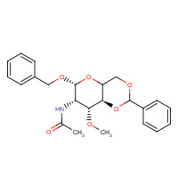 116696-66-3 BENZYL 2-ACETAMIDO-4,6-O-BENZYLIDENE-2-DEOXY-3-O-METHYL-ALPHA-D-GLUCOPYRANOSIDE chemical structure