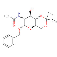 66026-10-6 Benzyl 2-Acetamido-2-deoxy-4,6-O-isopropylidene-a-D-glucopyranoside chemical structure