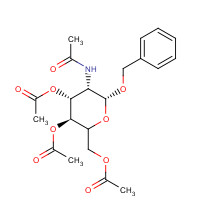 13341-66-3 Benzyl (5ξ)-2-acetamido-3,4,6-tri-O-acetyl-2-deoxy-b-D-lyxo-hexopyranoside chemical structure