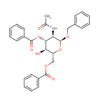 82827-77-8 Benzyl 2-Acetamido-3,6-di-O-benzoyl-2-deoxy-a-D-glucopyranoside chemical structure