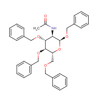 38416-56-7 Benzyl 2-Acetamido-3,4,6-tri-O-benzyl-2-deoxy-a-D-glucopyranoside chemical structure