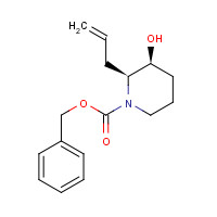 244056-94-8 (2S*,3S*)-Benzyl 2-Allyl-3-hydroxy-1-piperidinecarboxylate chemical structure