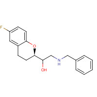 129050-27-7 (1S,2R)-2-(2-Benzylamino-1-hydroxyethyl)-6-fluorochromane chemical structure