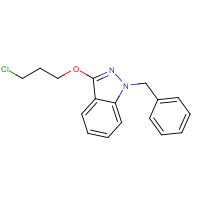 13109-79-0 1-Benzyl-3-(3-chloropropoxy)indazole chemical structure