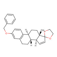 534572-67-3 3-O-Benzyl 15,16-Dehydro Estrone Monoethylene Ketal chemical structure