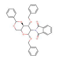 80035-34-3 Benzyl 2-Deoxy-2-phthalimido-4,6-O-benzylidene-3-O-benzyl-b-D-glucopyranoside chemical structure