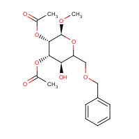 162284-50-6 6-O-Benzyl-2,3-di-O-acetyl-methyl-a-D-glucopyranoside chemical structure
