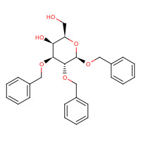 74801-06-2 Benzyl 2,3-Di-O-benzyl-b-D-galactopyranoside chemical structure
