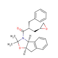 158512-24-4 2-Benzyl-1-(2,2-dimethyl-8,8a-dihydro-3a,H-indeno[1,2-d]oxazol-3yl)-3-oxiranyl-propan-1-one chemical structure