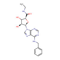 152918-32-6 N6-Benzyl-5'-ethylcarboxamido Adenosine chemical structure