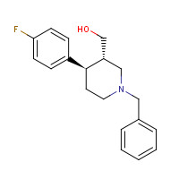 201855-60-9 trans 1-Benzyl-4-(4-fluorophenyl)-3-piperidinemethanol chemical structure