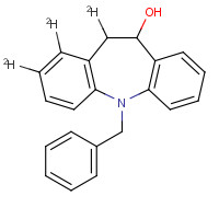 1184982-52-2 5-Benzyl-10-hydroxy-10,11-dihydro-5H-dibenz[b,f]azepine-d3 chemical structure