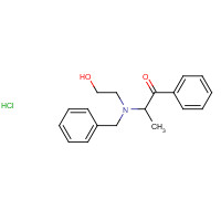 94997-04-3 2-[Benzyl(2-hydroxyethyl)amino]propiophenone Hydrochloride chemical structure