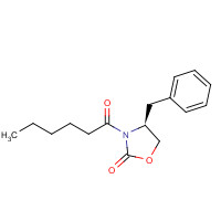 143965-32-6 (S)-4-Benzyl-3-hexanoyl-2-oxazolidinone chemical structure