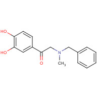 36467-25-1 2-(Benzylmethylamino)-3',4'-dihydroxyacetophenone chemical structure