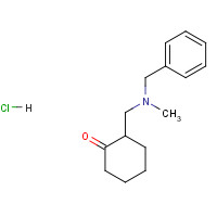 6333-27-3 2-[(N-Benzyl-N-methyl)aminomethyl]cyclohexanone,Hydrochloride chemical structure