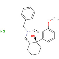 1018989-95-1 cis-(+/-)-2-[(N-Benzyl-N-methyl)aminomethyl]-1-(3-methoxyphenyl)cyclohexanol,Hydrochloride chemical structure