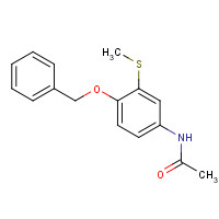 1076198-94-1 O-Benzyl-S-methyl-3-thioacetaminophen chemical structure