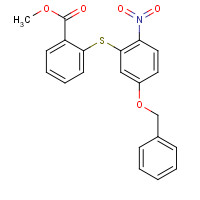 329217-03-0 4-Benzyloxy-2-(2'-carbomethoxy)thiophenylnitrobenzene chemical structure