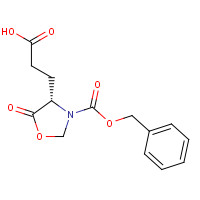 23632-67-9 (S)-3-Benzyloxycarbonyl-5-oxo-4-oxazolidinepropanoic Acid chemical structure