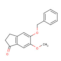 127399-72-8 5-Benzyloxy-6-methoxy-1-indanone chemical structure