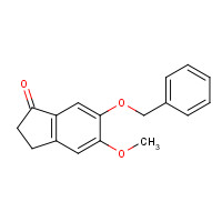3199-70-0 6-Benzyloxy-5-methoxy-1-indanone chemical structure