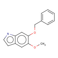 2426-59-7 6-Benzyloxy-5-methoxyindole chemical structure
