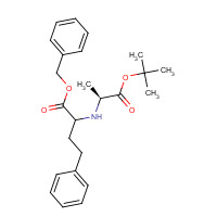 117560-14-2 N-[1-(S)-Benzyloxycarbonyl-3-phenylpropyl]-L-alanine tert-Butyl Ester chemical structure