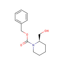 154499-13-5 (R)-N-Benzyloxycarbonyl-2-piperidinemethanol chemical structure