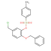 65615-25-0 6-(Benzyloxy)-a-chloro-m-cresol p-Toluenesulfonate chemical structure