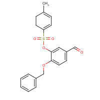 65615-20-5 4-(Benzyloxy)-3-hydroxybenzaldehyde p-Toluenesulfonate chemical structure