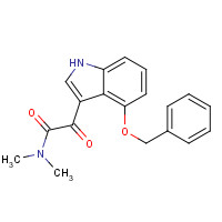 52061-51-5 4-(Benzyloxy)-N,N-dimethyl-indole-3-glyoxylamide chemical structure