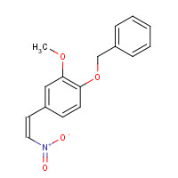 1860-56-6 4-Benzyloxy-3-methoxy-b-nitrostyrene chemical structure