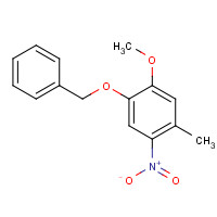 121086-26-8 4-Benzyloxy-5-methoxy-2-nitrotoluene chemical structure