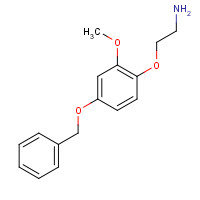 887353-05-1 2-(4-Benzyloxy-2-methoxyphenoxy)ethylamine chemical structure