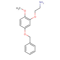 887353-08-4 2-(5-Benzyloxy-2-methoxyphenoxy)-ethylamine chemical structure